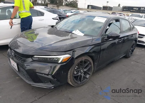 2023 Honda Civic Sport из США, поврежденный, VIN 2HGFE2F57PH557229